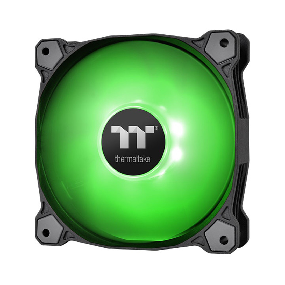 Кулер для компьютерного корпуса Thermaltake Pure A14 LED Green (Single Fan Pack) - фото 1 - id-p100392231