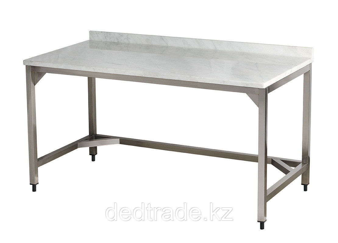 Рабочий стол с мраморной столешницей 1400*800*850 мм