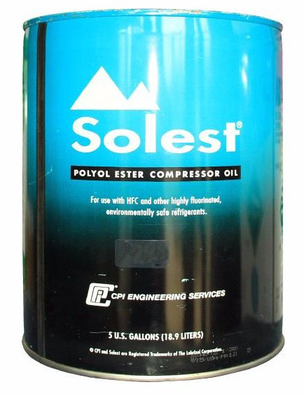 Синтетическое масло Solest 220 для холодильных компрессоров