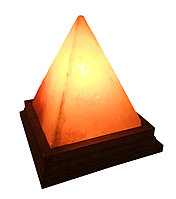 Лампа пирамида из розовой гималайской соли
