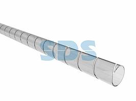 Кабельный спиральный бандаж REXANT,  диаметр 6 мм,  длина 2 м (SWB-06),  прозрачный