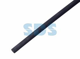 Термоусаживаемая трубка клеевая REXANT 12,0/4,0 мм,  черная,  упаковка 10 шт.  по 1 м