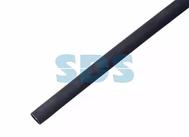 Термоусаживаемая трубка клеевая REXANT 18,0/6,0 мм,  черная,  упаковка 10 шт.  по 1 м