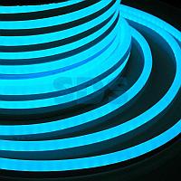 Гибкий неон LED SMD 8х16 мм,  синий,  120 LED/м,  бухта 100 м