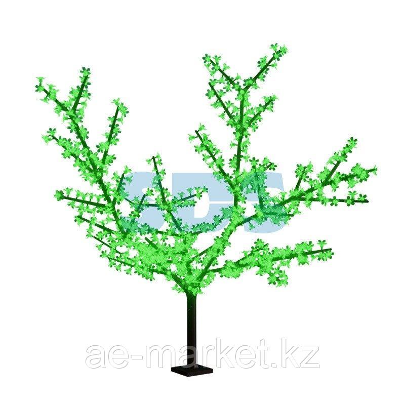 Светодиодное дерево "Сакура", высота 3,6м, диаметр кроны 3,0м, зеленые светодиоды, IP 65, понижающий - фото 2 - id-p92042239