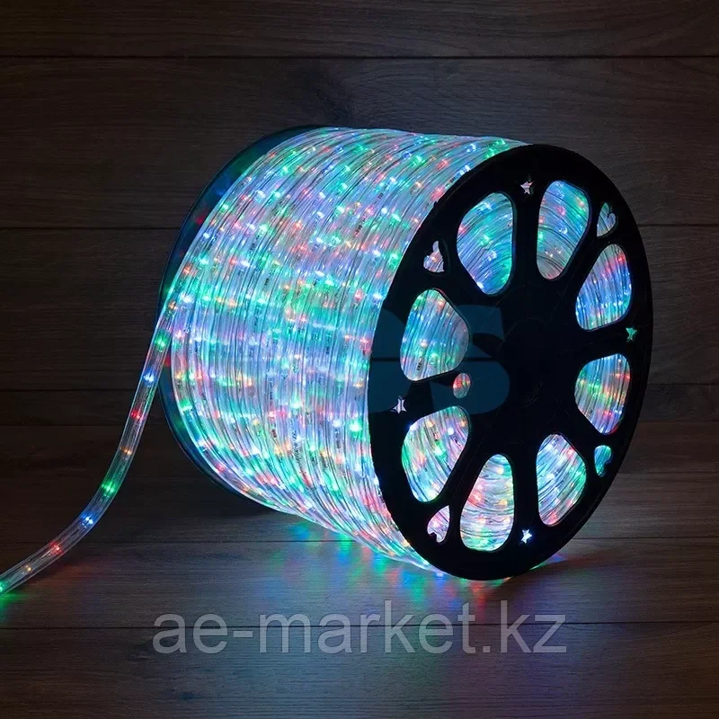 Дюралайт LED, свечение с динамикой (3W) - мульти (RYGB), 36 LED/м, бухта 100м - фото 1 - id-p92041142