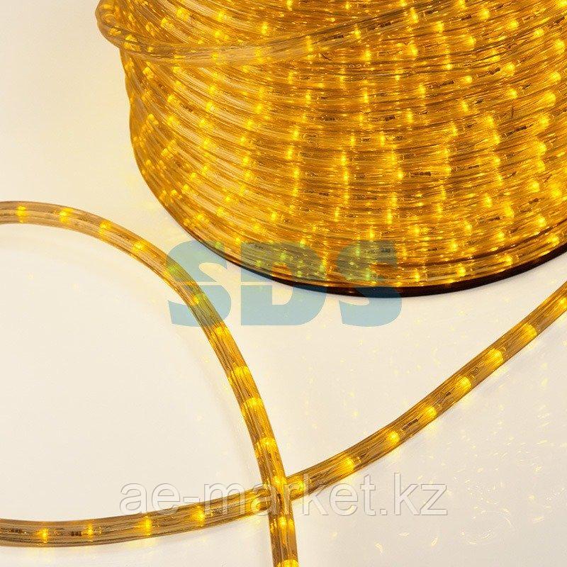 Дюралайт LED, эффект мерцания (2W) - желтый, 36 LED/м, бухта 100м - фото 2 - id-p92041152