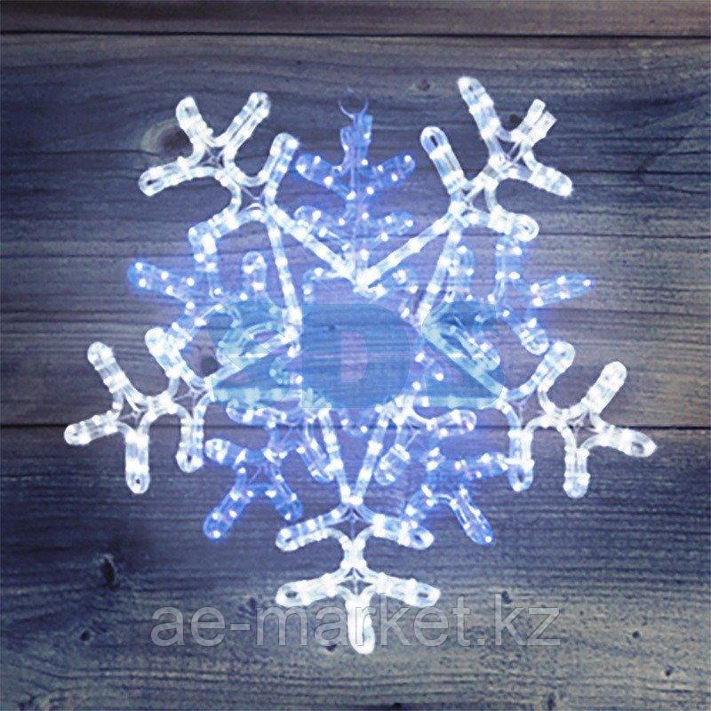 Фигура световая "Снежинка" цвет белая/синяя, размер 60*60 см, с контролером NEON-NIGHT - фото 6 - id-p92042339