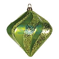 Елочная фигура "Алмаз",  25 см,  цвет зеленый