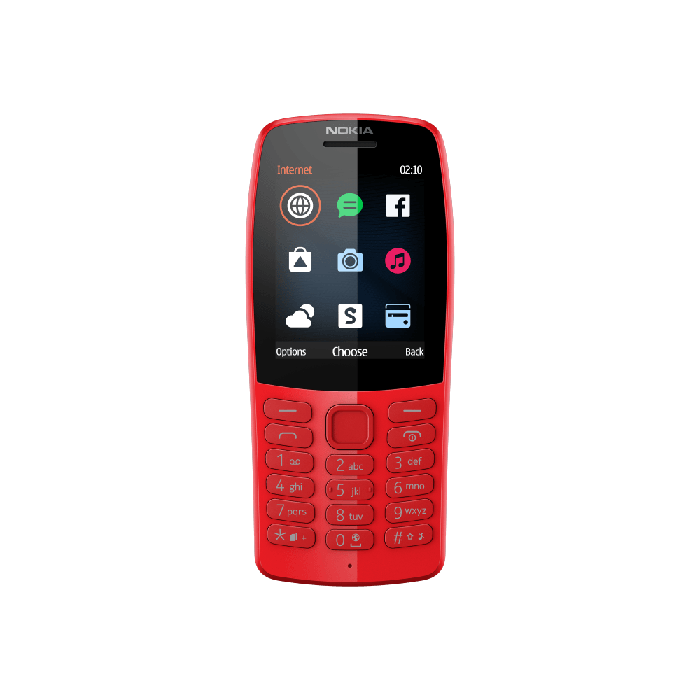 Мобильный телефон Nokia 210 Dual Sim TA-1139 RED 16OTRR01A01