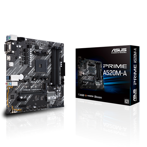 Материнская плата ASUS PRIME A520M-A