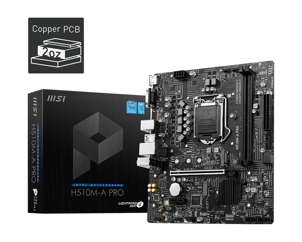 Материнская плата MSI H510M-A PRO