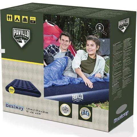 Матрас надувной для кемпинга Bestway PAVILLO Horizon Airbed с флоковым покрытием (67000, 76х185х22 см) - фото 9 - id-p100398373