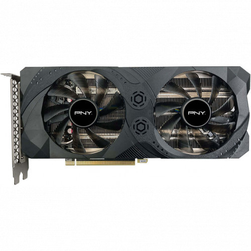 Видеокарта PNY RTX 3060 Ti 8GB UPRISING Dual Fan LHR VCG3060T8LDFMPB (8 ГБ)