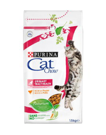 Cat Chow Adult Chicken Urinary корм для кошек для здоровья мочевыводящих путей 15кг
