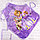 Детский фартук для творчества непромокаемый Принцесса София фиолетовый, фото 2