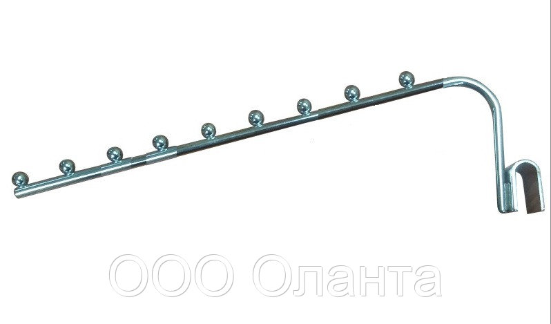 Кронштейн наклонный 9 шариков (L=380 мм) GLOBAL хром арт. TR78