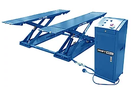 Подъемник ножничный короткий г/п 3000 кг. напольный KraftWell