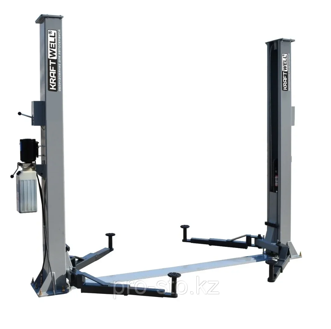 Подъемник двухстоечный г/п 4000 кг. электрогидравлический KraftWell