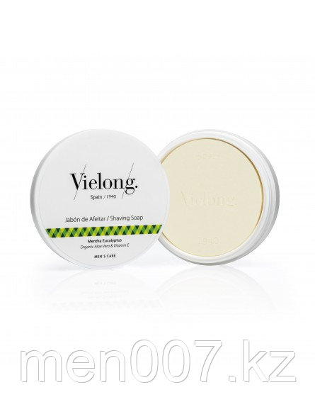 Vie-long Eucalyptus Shaving Soap (Мыло для бритья, эвкалипт), 100g