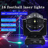 Светодиодный прожектор Диско-шар 3в1 RGBW