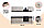Кухонный гарнитур Лофт, белый, фасад - дуб Юкон 240х220х60 см, фото 9