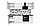 Кухонный гарнитур Эстель, белый, айленд силк 240х210х60 см, фото 4