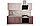 Кухонный гарнитур Форест, белый, фасада - ясень Анкор тёмный 240х217х60 см, фото 2