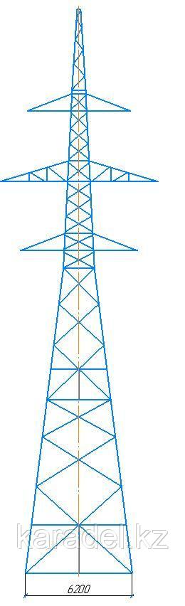 Анкерно-угловая опора 1У110-2+10 3.407.2-170