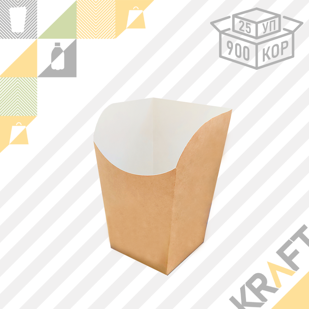 OSQ ECO Snack Cup M, Упаковка для снеков (25/900)