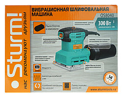 Вибрационная шлифовальная машина Sturm! OS8040