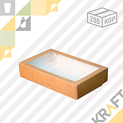 OSQ Eco Tabox PRO 1000, Коробка с окном 200*120*40 (25/225) (2090)