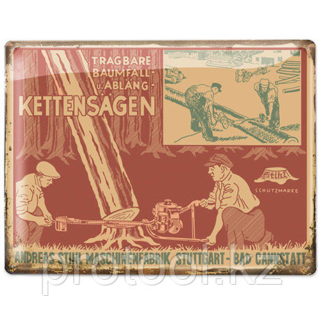 Металлическая табличка Heritage