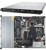 Server Asus RS300-E10-PS4/Xeon E-2124, 3.3 GHz, 4C/4T/RAM 16GB/2*SSD 480GB/400W 80+ Gold