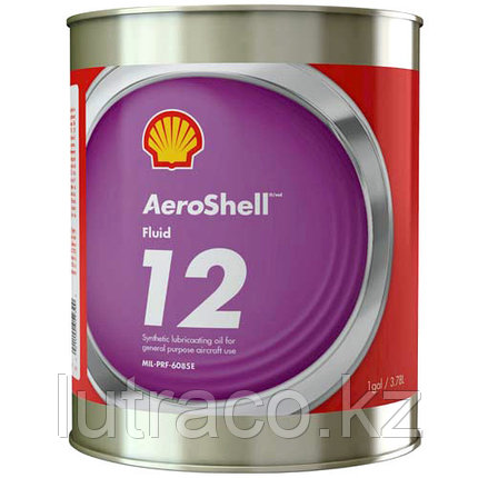 Aeroshell Fluid 12 - Низколетучее синтетическое эфирное масло, фото 2