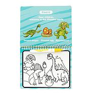 Книжка для рисования водой «Рисуем динозавров», с маркером, фото 2