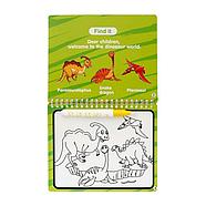 Книжка для рисования водой «Рисуем динозавров», с маркером, фото 3