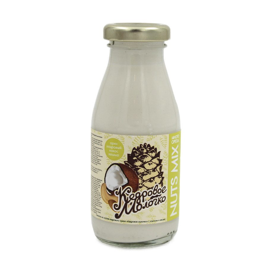 Кедровое молочко с кокосом и кешью 0.2л САВА - фото 1 - id-p85184006