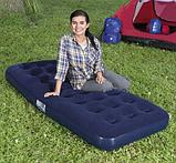Матрас надувной для кемпинга Bestway PAVILLO Horizon Airbed с флоковым покрытием (67003, 152х203х22 см), фото 3