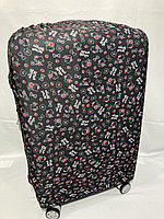 Чехол на средний дорожный чемодан. Высота 62 см(без колес), ширина 41 см, глубина 27 см., фото 1