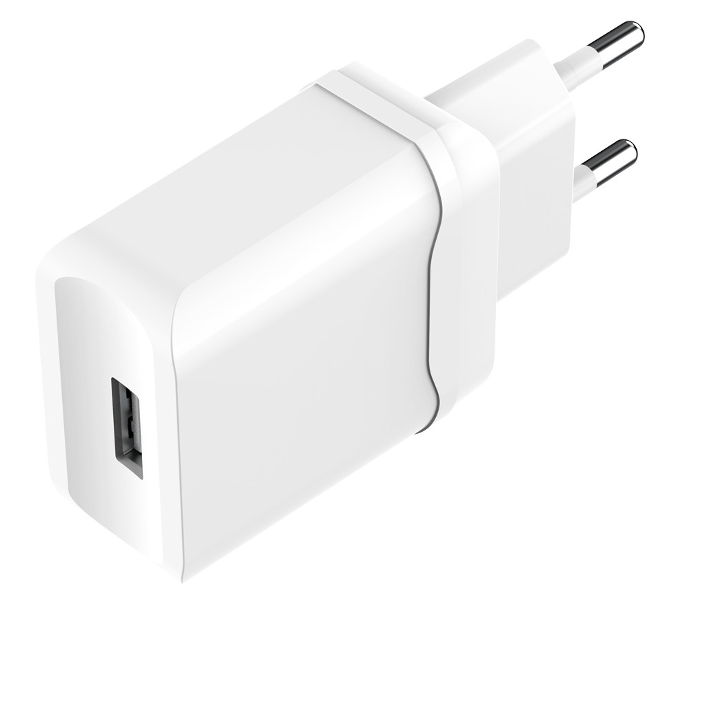 Olmio Зарядное устройство сетевое USB 2.4A, Smart IC