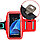 Спортивный чехол для телефона на руку диагональю 6,5'' 16,5 см красный, фото 3