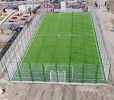 Строительство поля для мини-футбола открытого типа