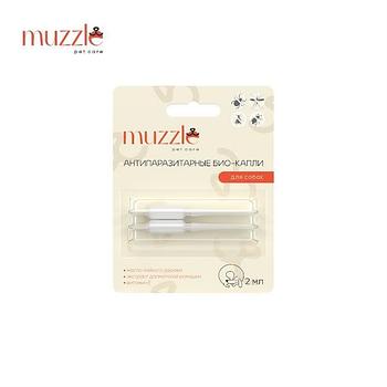 Muzzle Антипаразитарные био-капли для собак, 2 мл