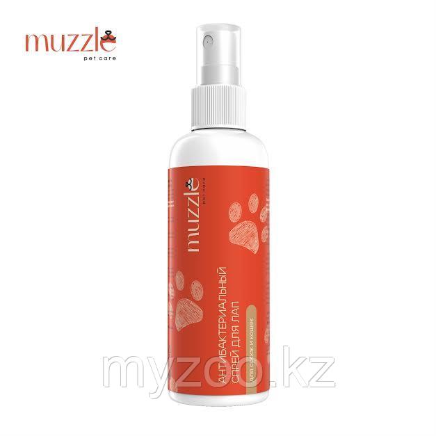 Muzzle Антибактериальный спрей для лап собак и кошек, 150 мл