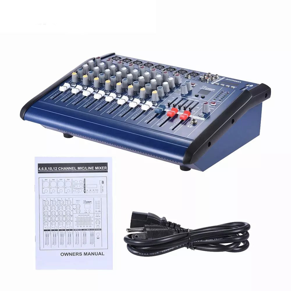 Активный микшерный пульт PMX802D USB, фото 1