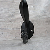 Крючок мебельный 972 черный, фото 4