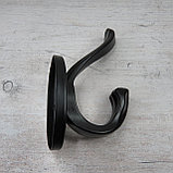 Крючок мебельный 972 черный, фото 3
