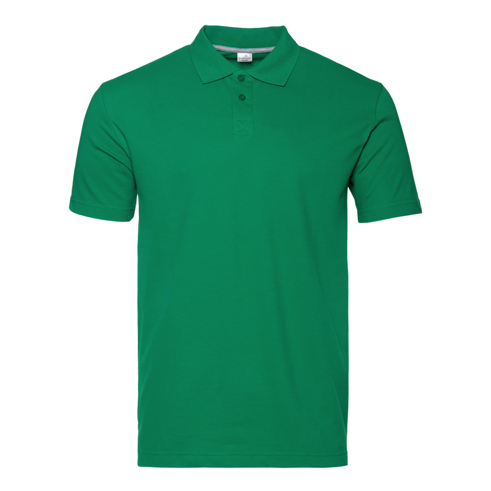 Рубашка поло унисекс STAN хлопок 185, 04U, Зелёный (30) (42/XXS)