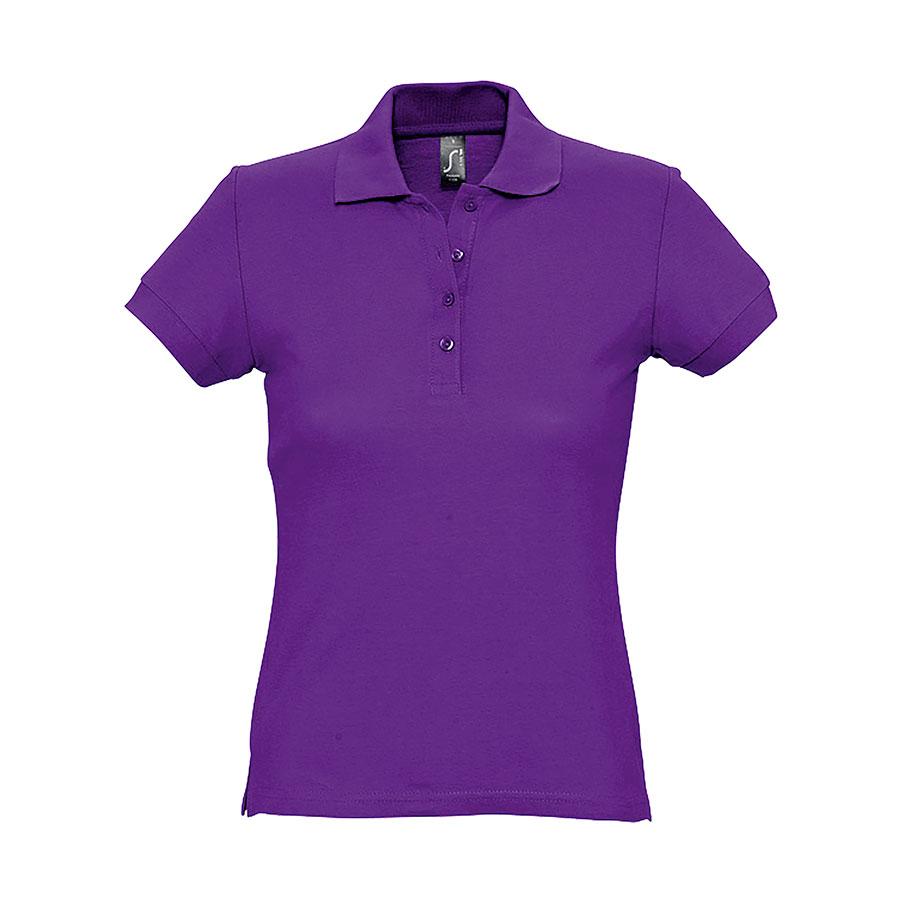 Поло женское PASSION, фиолетовый, XL, 100% хлопок, 170 г/м2, Фиолетовый, XL, 711338.712 XL